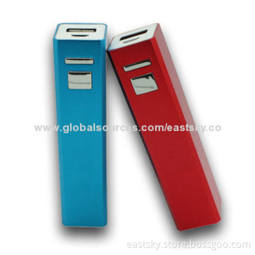 2000mAh Aluminum External Battery, Various Colors are AvailableNew